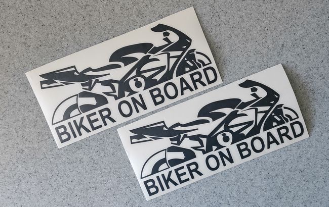  Biker on board