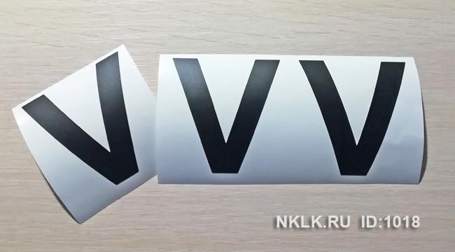   V