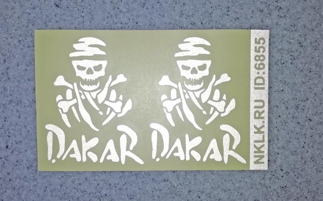  Dakar skeleton