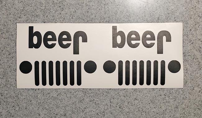 Jeep beer