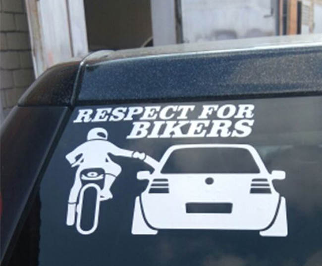  Respect for bikers